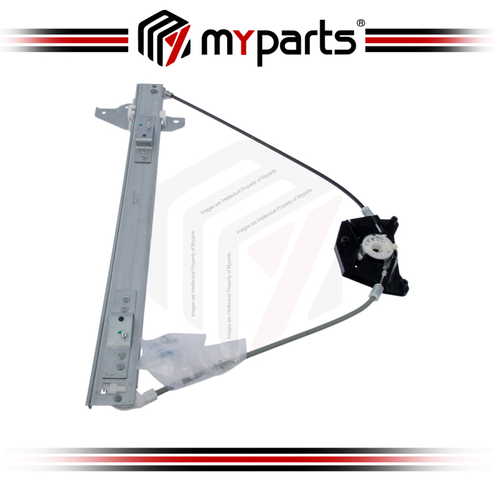 Myparts Peugeot 407 2004~2010 | (No Motor) FRONT Power Electric Window Gear Regulator Door | LH Left Hand (Passenger)