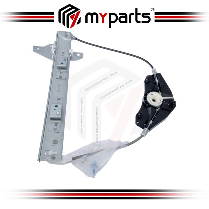 Myparts Peugeot 407 2004~2010 | (No Motor) REAR Power Electric Window Gear Regulator Door | LH Left Hand (Passenger)