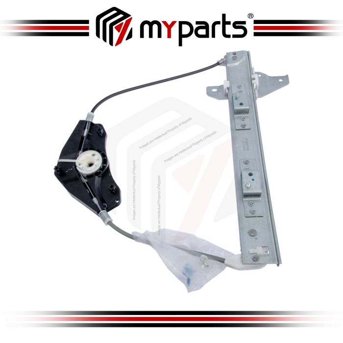 Myparts Peugeot 407 2004~2010 | (No Motor) REAR Power Electric Window Gear Regulator Door | RH Right Hand (Driver)