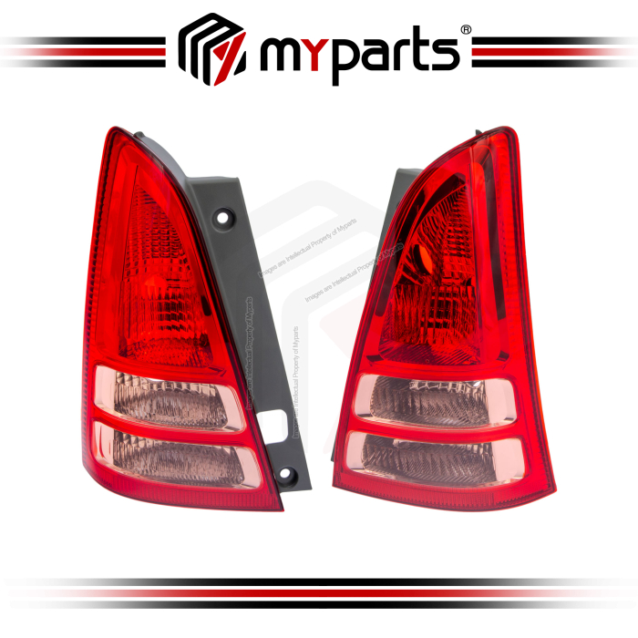 TYC Toyota Innova KUN40 TGN40 TGN41 2004~2008 | Taillight Tail Light Tail Rear Lamp | Pair of LH Left Hand + RH Right Hand