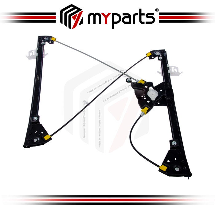 Myparts Peugeot 206 2003~2012 4Door Hatch FRONT (No Motor) Power Electric Window Gear Regulator | LH Left Hand (Passenger)