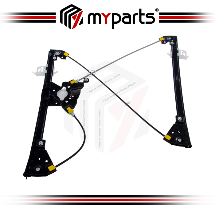 Myparts Peugeot 206 2003~2012 4Door Hatch FRONT (No Motor) Power Electric Window Gear Regulator | RH Right Hand (Driver)