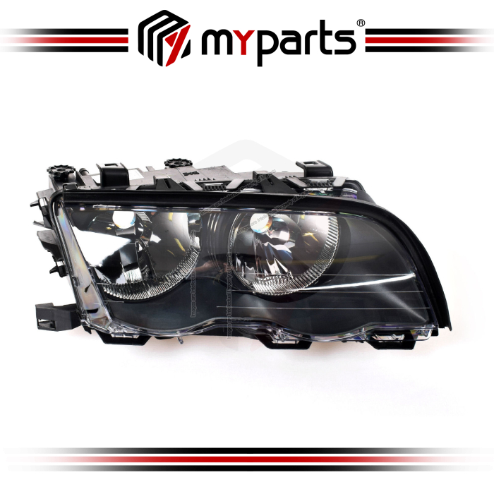 TYC Fits BMW 3 Series E46 Series 1 Sedan 1998~2001 | Headlight Head Light Front Lamp (Halogen Non HID Type) | RH RHS Right Hand (Driver Side)