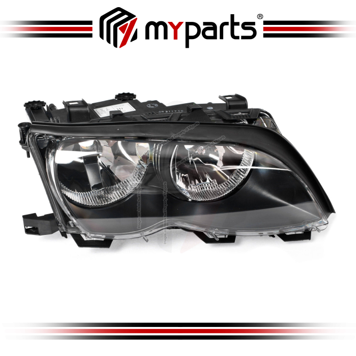 TYC Fits BMW 3 Series E46 Sedan Wagon 2001~2005 | Headlight Head Light Front Lamp (Halogen Type) | RH RHS Right Hand (Driver Side)