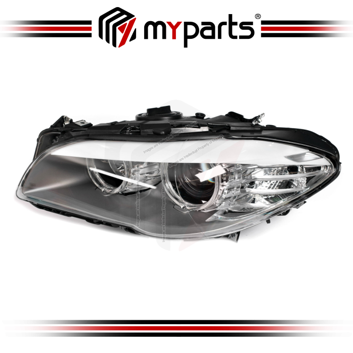 TYC Fits BMW 5 Series F10 F11 2010~2013 | Headlight Head Light Front Lamp (Halogen, Non Xenon Type) | LH LHS Left Hand (Passenger Side)