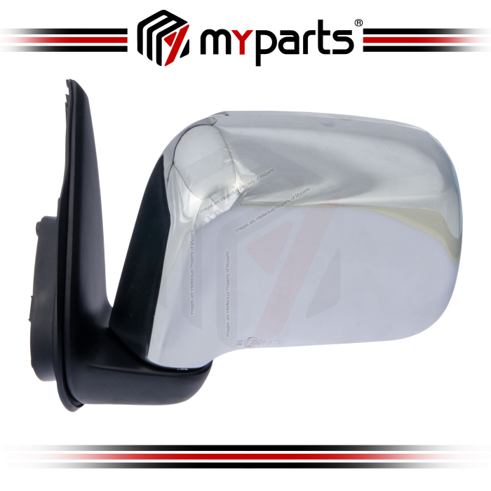 TYC Honda CRV CR-V RD 1996~2001 First Model Power Electric Side Door Mirror (Chrome, 3 Pins) | LH Left Hand (Passenger)