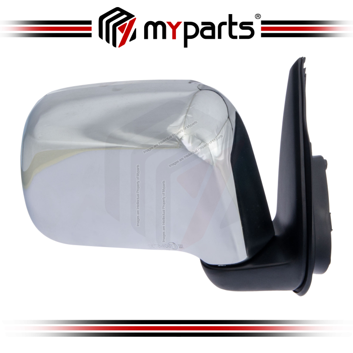 TYC Honda CRV CR-V RD 1996~2001 First Model Power Electric Side Door Mirror (Chrome, 3 Pins) | RH Right Hand (Driver)