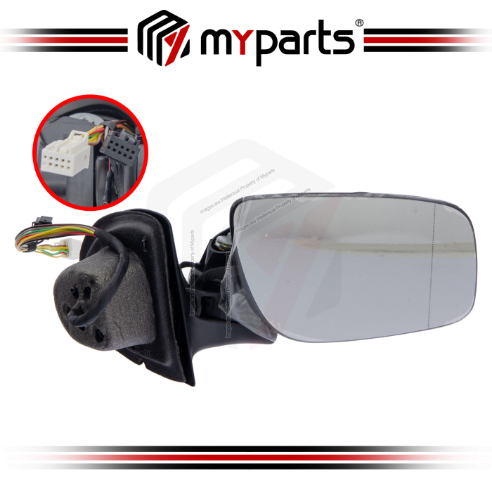 Myparts Mercedes Benz E Class W211 Facelift 2006~2009 Power Heated Side Door Mirror (Memory) | RH Right Hand (Driver)