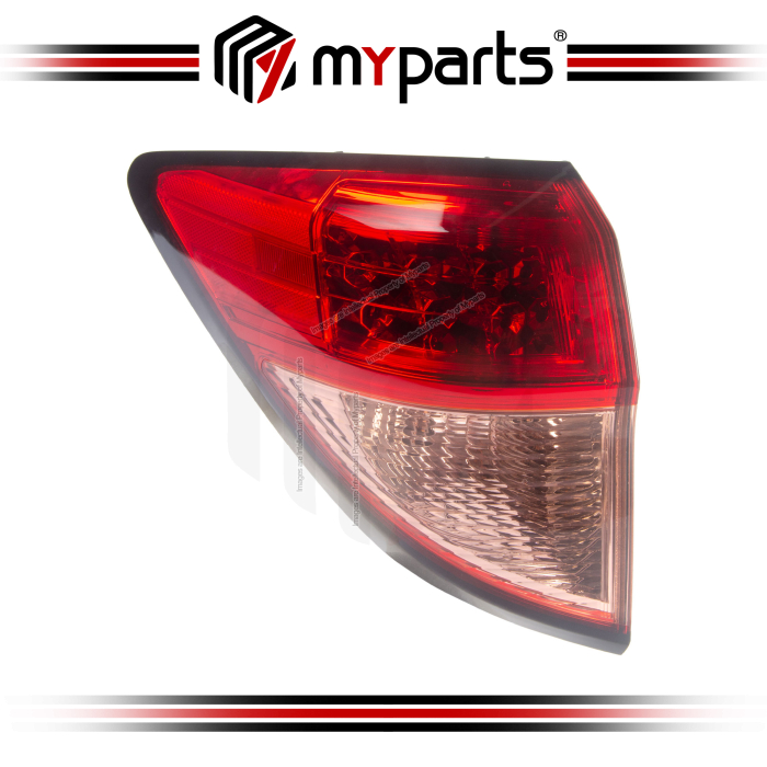 TYC Fits Honda HRV HR-V 2015~2018 | Taillight Outer Tail Light Rear Lamp Outer T7A (3 x 3 LEDs on Top) | LH LHS Left Hand (Passenger Side)