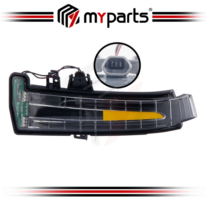 Myparts Mercedes Benz CLS-Class W218 2011~2017 Side Door Mirror LED Signal Lamp Turn Indicator | LH Left Hand (Passenger Side)