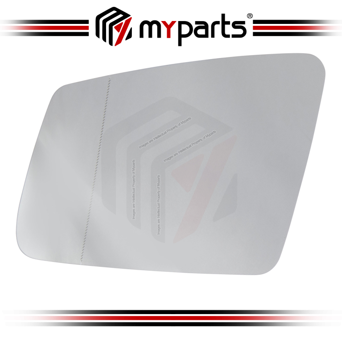 Myparts Mercedes Benz CLS-Class W218 2011~2017 Heated Side Door Mirror Glass Aspherical | LH Left Hand (Passenger Side)