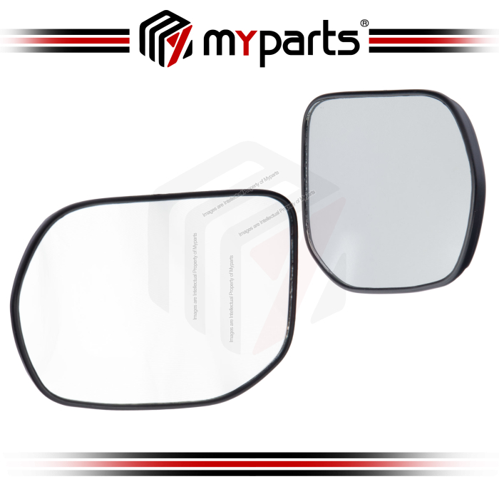 Side Door Mirror Glass (Convex) (Set LH+RH)