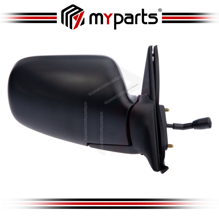 Myparts Honda City SX SX8 Sedan 1996~2002 Side Door Mirror (Manual, Black) | RH Right Hand (Driver Side)