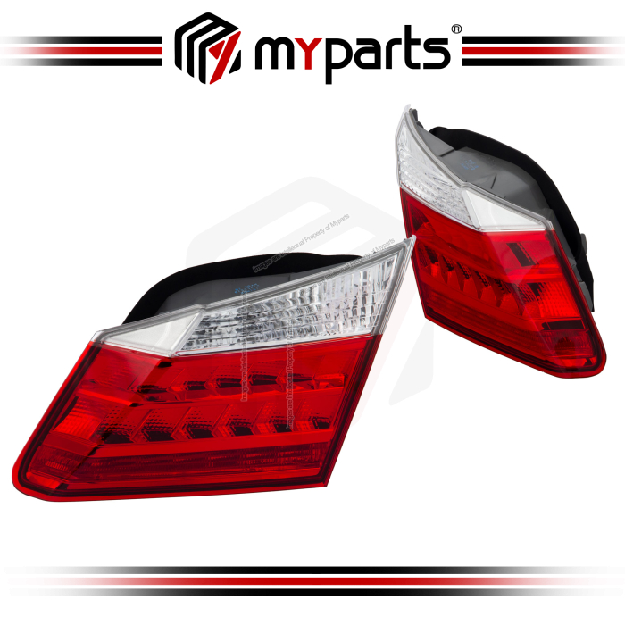 TYC Honda Accord CR T2A 2013~2016 Inner Tail lamp Tail Light Bonnet Rear Lamp Lampu Belakang | Pair LH Left Hand (Passenger) + RH Right Hand (Driver)
