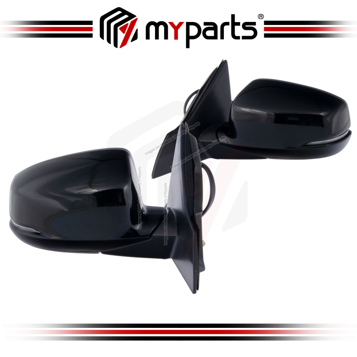 Myparts Honda Accord CR Sedan T2A 2013~201 Side Door Mirror (7 Pins With Singnal, Auto Flip) | Pair LH Left Hand (Passenger) + RH Right Hand (Driver)