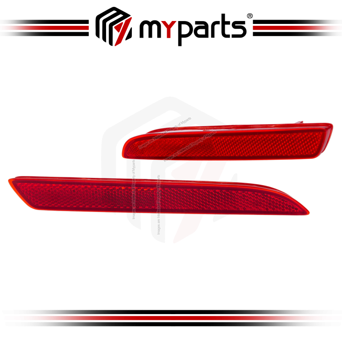 TYC Honda CRV CR-V SLJ RM Pre-Facelift 2012~2014 Rear Bumper Reflector Red Belakang | Set LH Left Hand (Passenger) + RH Right Hand (Driver)