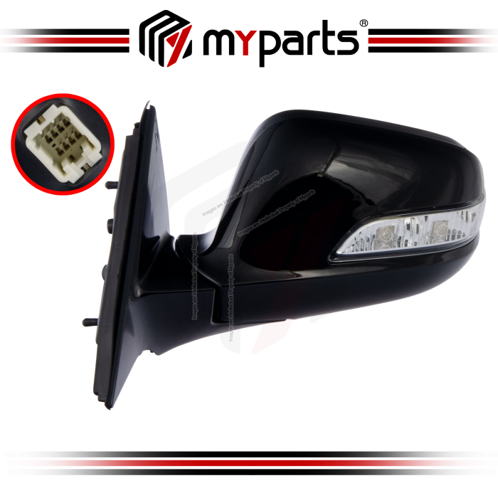 TYC Honda Accord Sedan TAO TA0 2008~2013 Side Door Mirror (7 Pins With Singnal, Auto Flip) | LH Left Hand Kiri