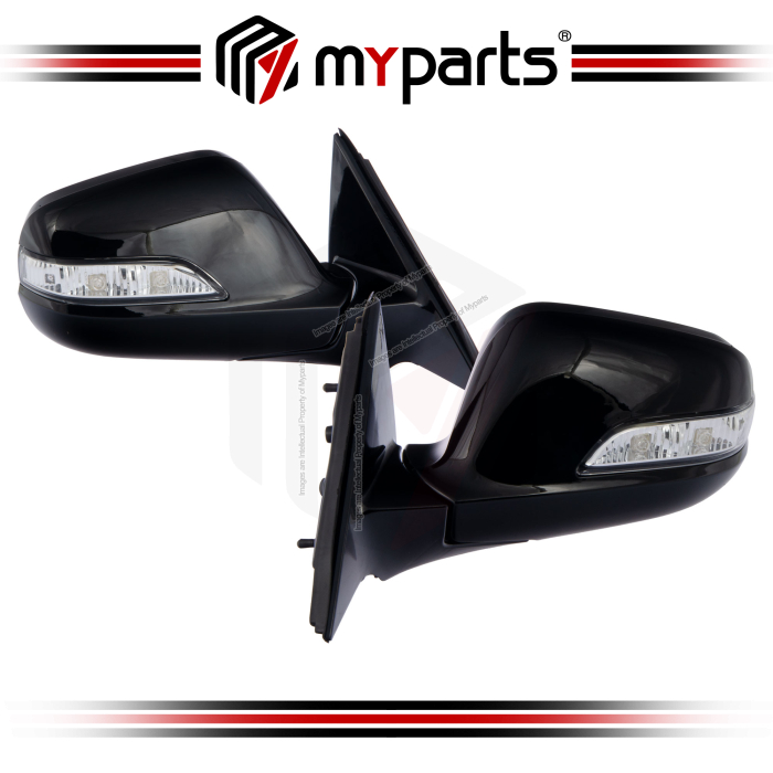 TYC Honda Accord Sedan TAO TA0 2008~2013 Side Door Mirror (7 Pins With Singnal, Auto Flip) | Pair LH Left Hand (Passenger) + RH Right Hand (Driver)