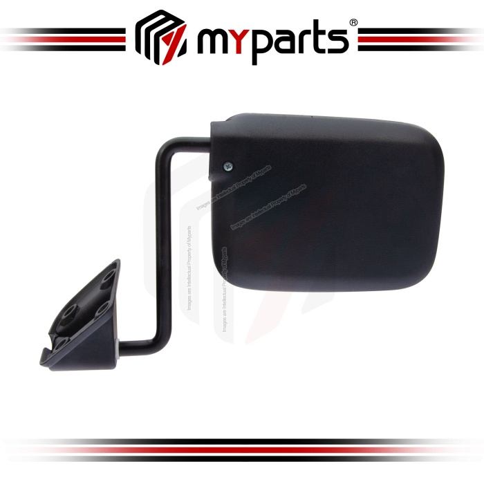 TYC Nissan Vanette C22 Van 1988~1994 Side Door Mirror (Texture Black, With Metal Arm) | LH Left Hand Kiri