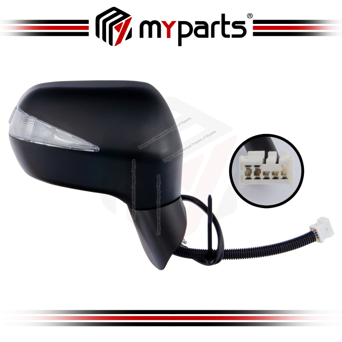TYC Honda Civic FD SNB 2006~2012 Electrci Side Door Mirror (7 Pins With Signal With Auto Flip) | RH Right Hand Kanan