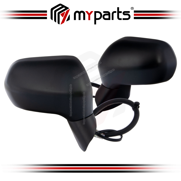 Side Door Mirror (Power, Auto Flip, No Lamp Type) (Set LH+RH)