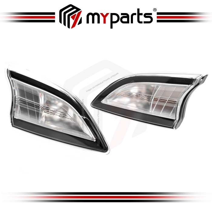 TYC Fits Mazda 3 BL 2009~2013 5 Door Hatch Neo Maxx SP25 MPS | Rear Inner Taillight Tail Light Tailgate Lamp | Pair of LH LHS Left + RH RHS Right