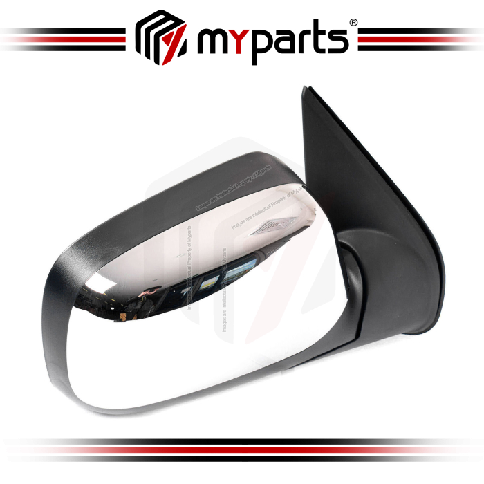 TYC Isuzu DMAX D-Max RA RC 2003~2012 (3Pins Chrome) Electric Power Side Door Mirror | RH Right Hand (Driver Side)