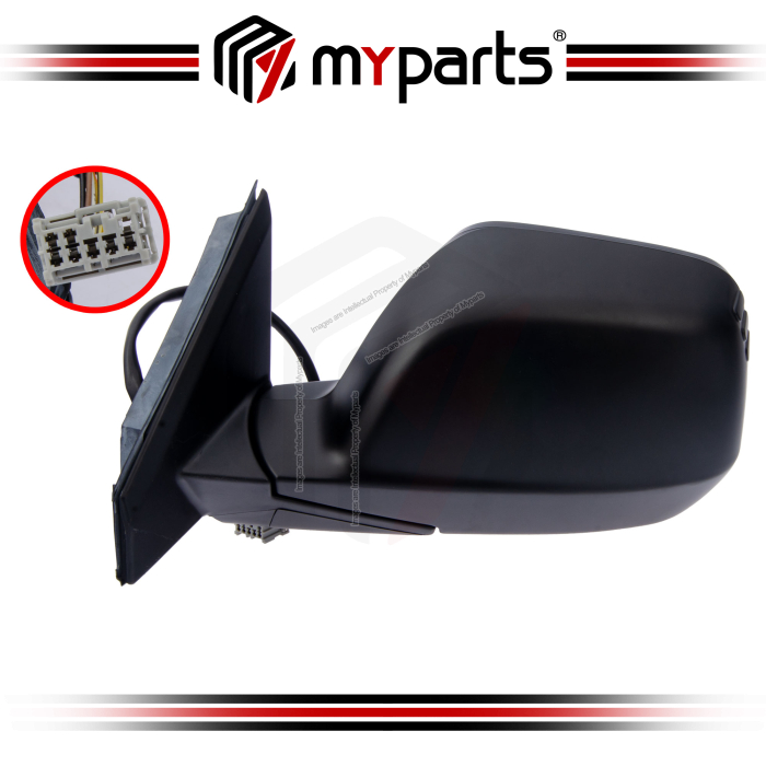 TYC Honda CRV CR-V SWA RE Series 2007~2012 Power Side Door Mirror (Auto Flip, No Lamp Type) | LH Left Hand (Passenger)