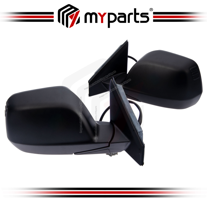 TYC Honda CRV CR-V SWA RE Series 2007~2012 Power Side Door Mirror (Auto Flip, No Lamp Type) | Pair LH Left Hand (Passenger) + RH Right Hand (Driver)