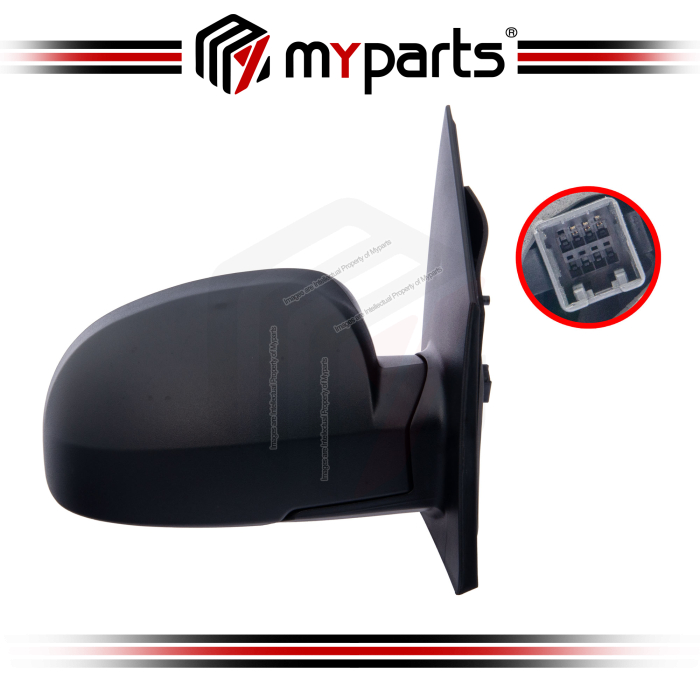 Side Door Mirror (Electric, Black)