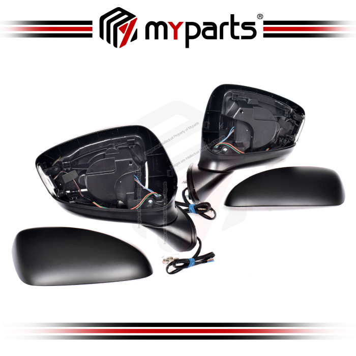 TYC Mazda CX5 KE 2012~2014 Electric Power Side Door Mirror With Signal Lamp (5 Pins) | Pair LH Left Hand (Passenger) + RH Right Hand (Driver)
