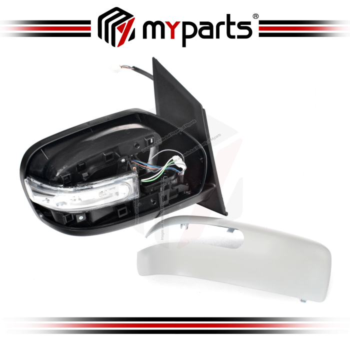 TYC Mazda CX7 CX-7 ER Pre-Facelift 2006~2009 Power Side Door Mirror With Lamp | RH Right Hand (Driver)