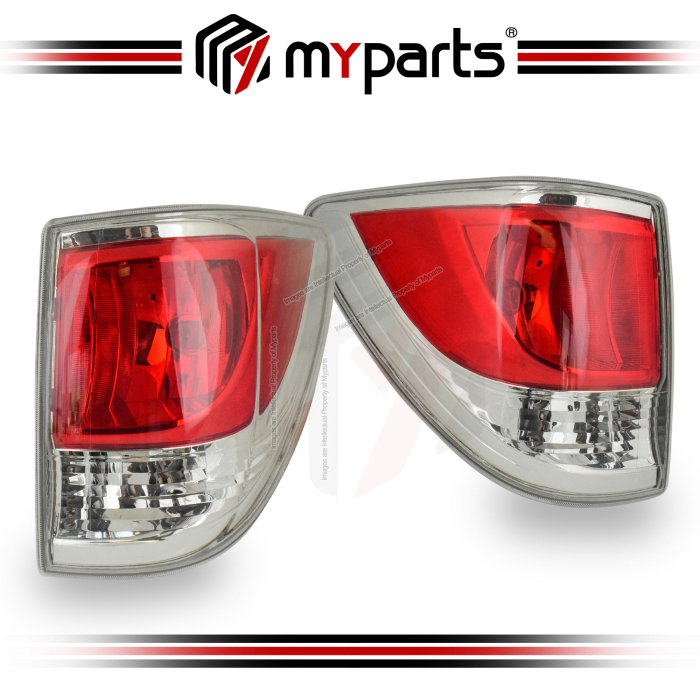 TYC Fits Mazda BT50 BT-50 UTE UP Series 2011~2015 | Upper Taillight Tail Light Rear Lamp | Pair LH LHS Left Hand (Passenger) + RH RHS Right Hand (Dri