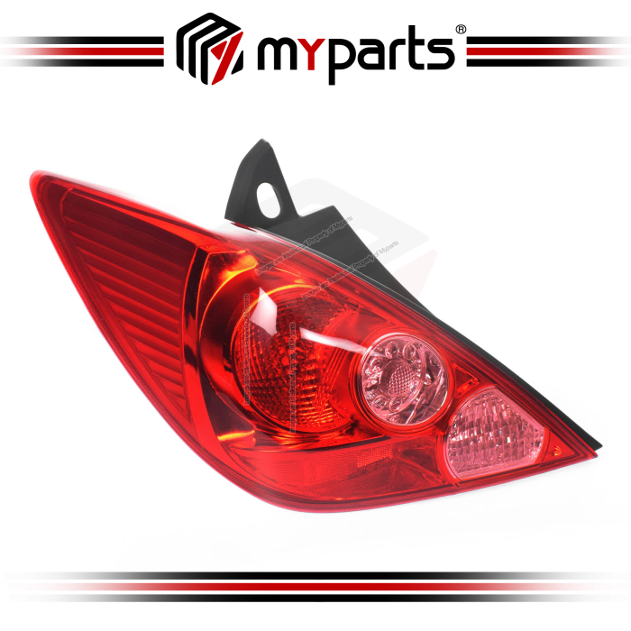 TYC Fits Nissan Tiida 5 Door Hatch C11 Series 1 2007~2011 | Taillight Tail Light Rear Lamp | LH LHS Left Hand (Passenger Side)