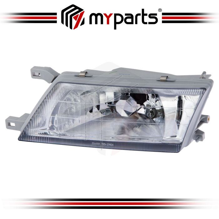 TYC Nissan Sentra B14 1997~2000 Headlamp Head Light Head Lamp Front (Crystal) Headlight | LH Left Hand (Passenger)