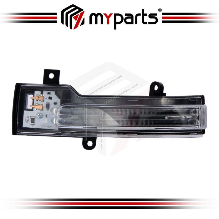 TYC Mitsubishi Mirage A00 A03A 2012~2015 Side Door Mirror LED Signal Indicator Side Lamp Turn | LH Left Hand (Passenger)