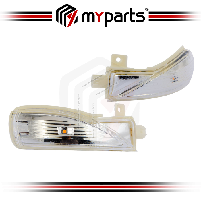 TYC Mazda 6 GH 2007~2012 LED Side Door Mirror Signal Indicator Turn Lamp Lampu | Pair LH LHS Left + RH RHS Right