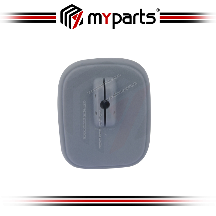 TYC Fits Toyota Landcruiser 40 Series 1976~1984 Side Door Mirror Head Only (Gray) | 1 Unit (LH Left Hand = RH Right Hand)