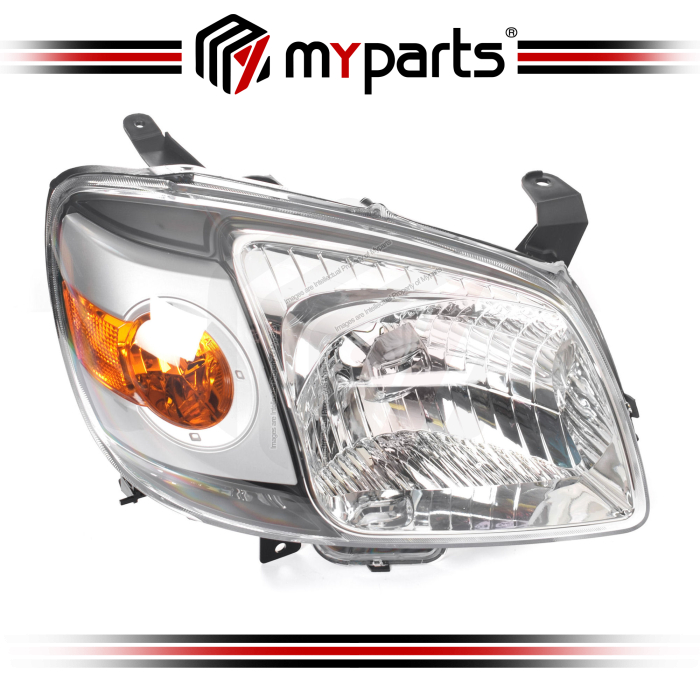 TYC Fits Mazda BT-50 BT50 Ute UN 2006~2008 | Headlight Head Light Front Head Lamp | RH RHS Right Hand (Driver Side)
