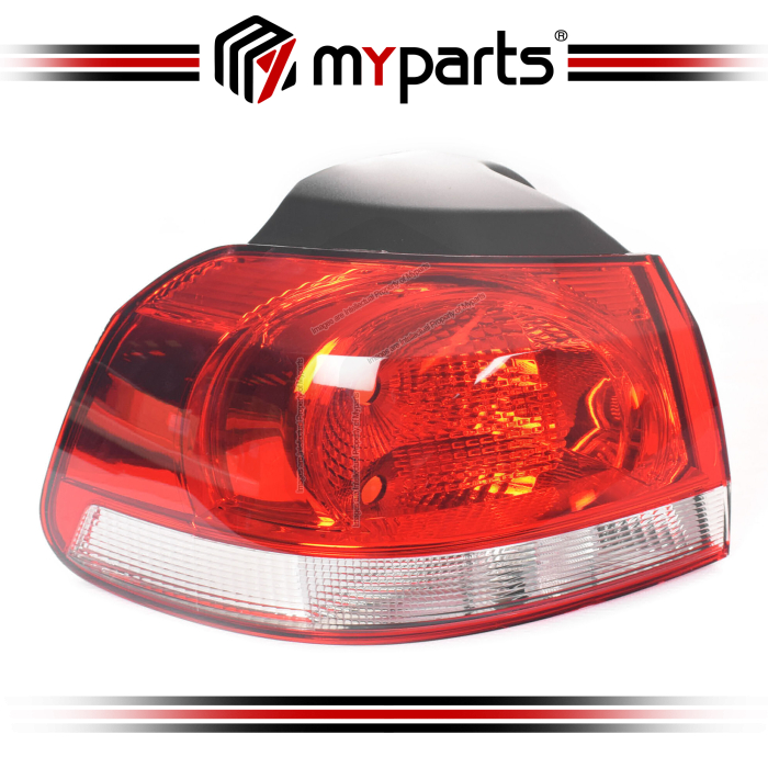 TYC Fits Volkswagen VW Golf MK6 MKVI Standard Hatch 2008~2012 | Taillight Tail Light Rear Lamp | LH LHS Left Hand (Passenger Side)
