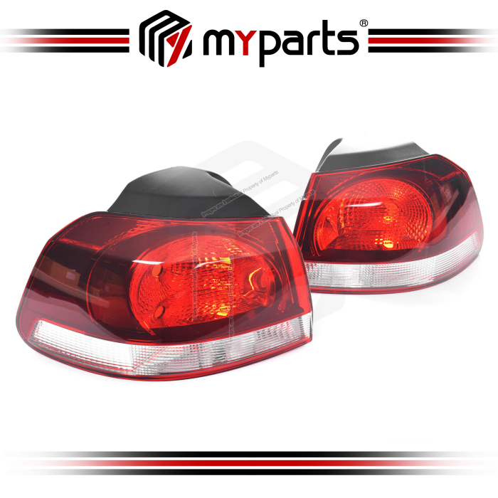 Tail Light Outer (Tinted Red, No LED) (Set LH+RH)