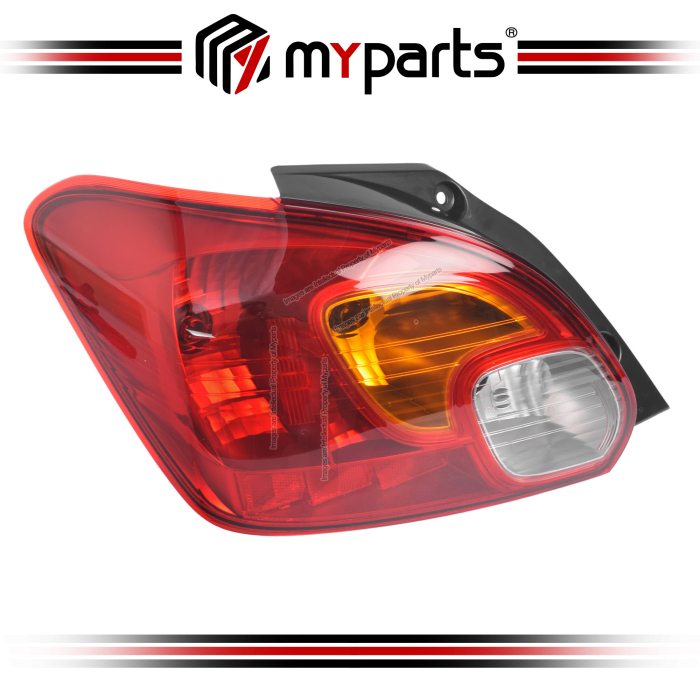 TYC Fits Mitsubishi Mirage Mivec A00 A03A LB 2012~2015 Hatchback| Taillight Tail Light Rear Tail Lamp | LH LHS Left Hand (Passenger Side)