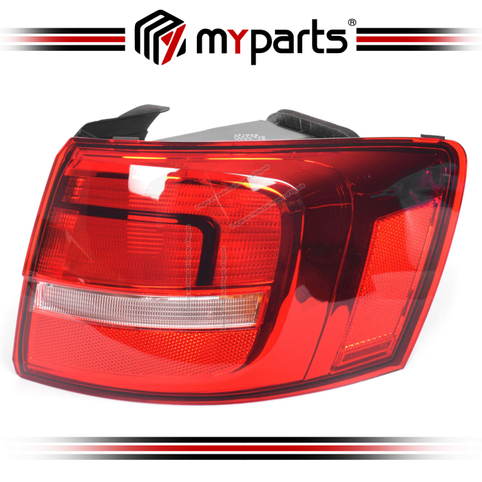 Tail Light Outer (No LED, Clear Red)