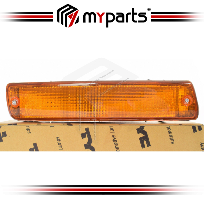 TYC Fits Toyota Landcruiser 80 Series 1990~1998 | Apron Bumper Bar Flasher Turn Lamp Indicator Light | RH RHS Right Hand (Driver Side)