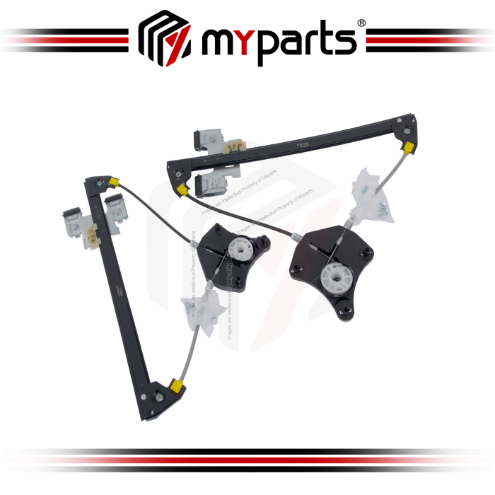 Myparts Fits Volkswagen VW Golf MK7 MK7.5 2013~2020 REAR Electric Window Gear Regulator Door (No Motor) | Set LH Left (Passenger) + RH Right (Driver)