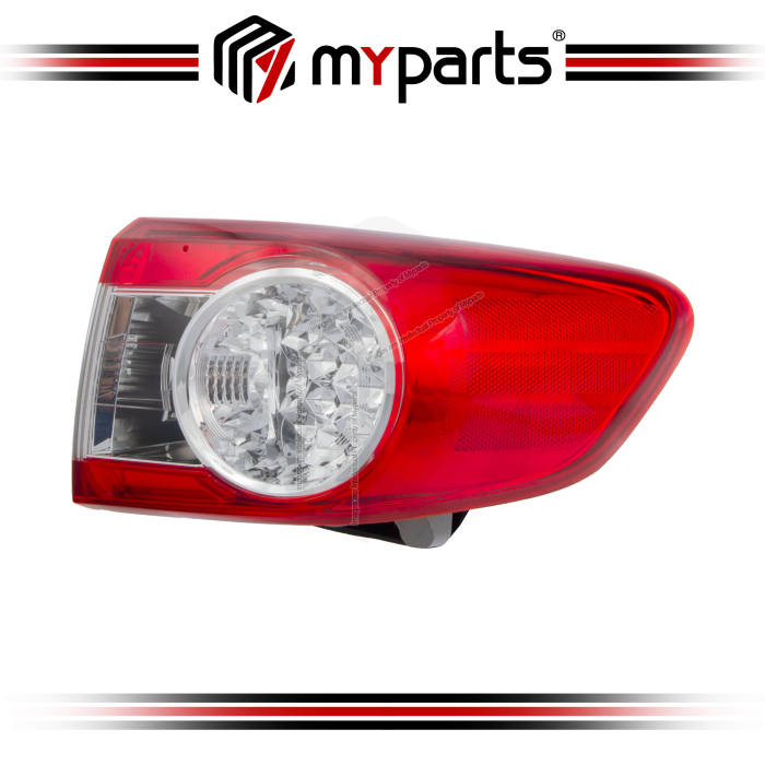 TYC Toyota Corolla Altis Sedan E140 Series 2 2010~2013 | Taillight Tail Light Outer LED Rear Lamp | RH RHS Right Hand (Driver Side)