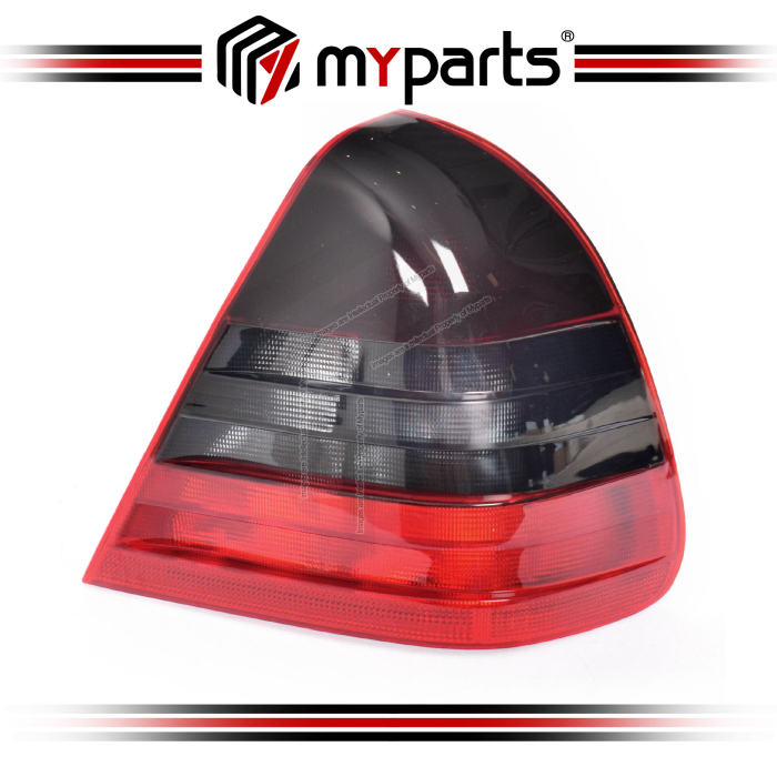 TYC Fits Mercedes Benz C Class W202 Sedan 1997~2000 | Taillight Tail Light Rear Lamp (Top Dark Tinted Lens) | RH RHS Right Hand (Driver Side)