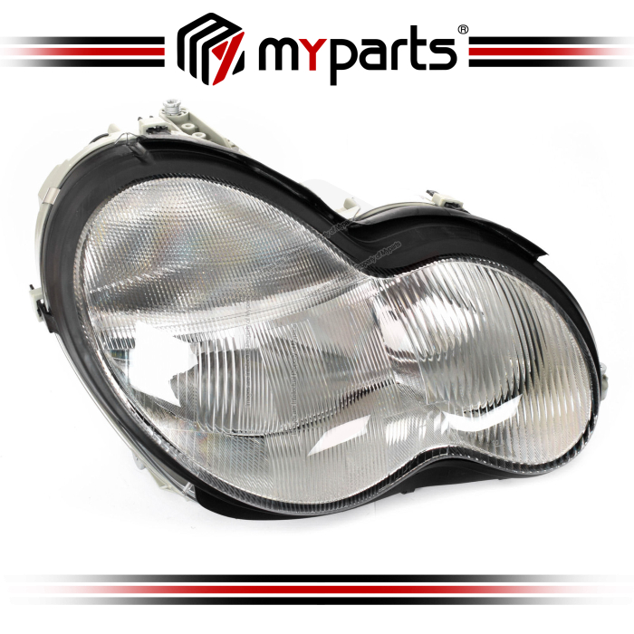 TYC Fits Mercedes Benz C Class Series 1 W203 2000~2004 | Headlight Head Light Front Lamp (No HID No Projector) | RH RHS Right Hand (Driver Side)