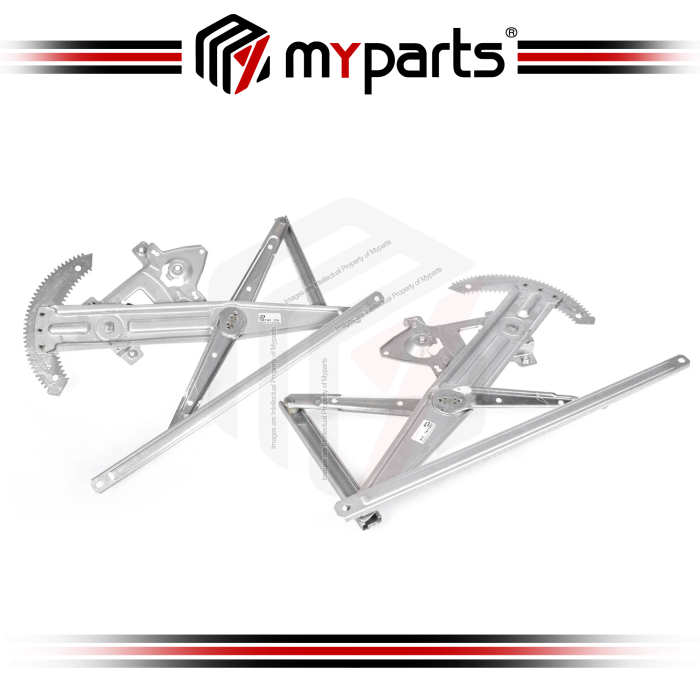 Myparts Fits Isuzu DMAX D-MAX RA RC 2003~2012 | FRONT Electric Power Door Window Regulator (No Motor) | Set Of LH Left Hand + RH Right Hand
