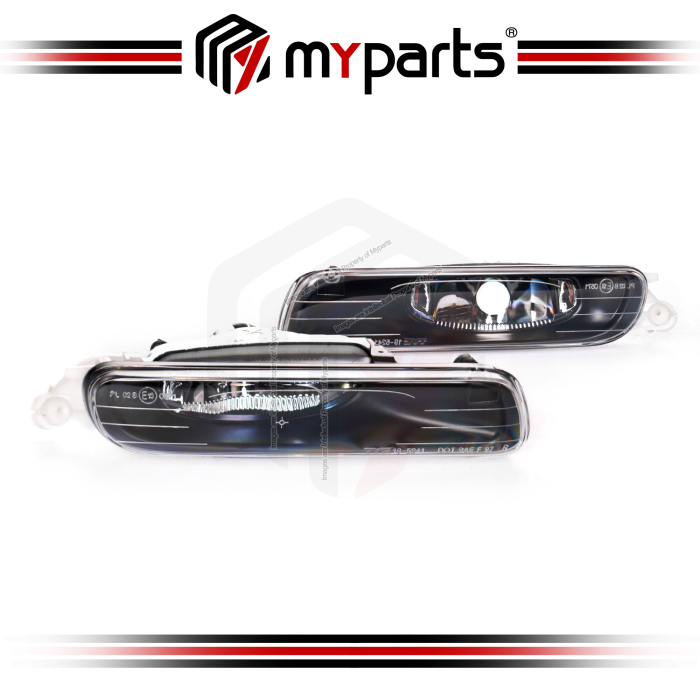 TYC Fits BMW 3 Series E46 Sedan 1998~2001 | Foglight Fog Light Spot Driving Bumper Bar Lamp | Pair LH Left Hand + RH Right Hand